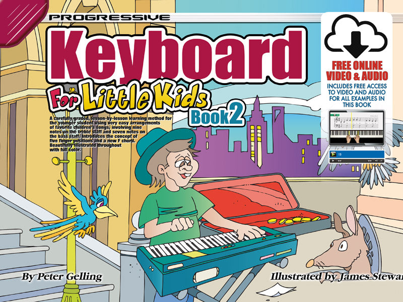 Progressive Keyboard Method for Little Kids Bk2/OLA