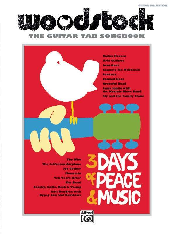WOODSTOCK: THE GUITAR TAB SONGBOOK