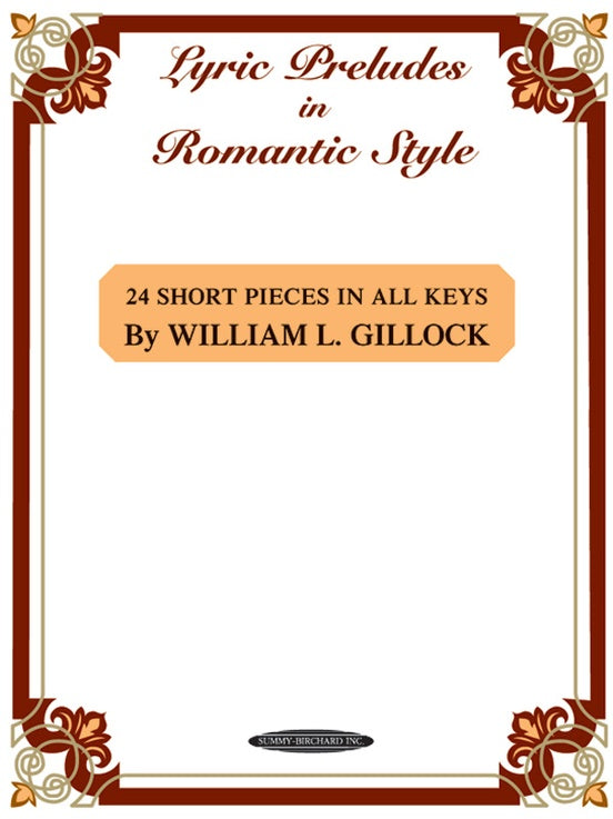 Lyric Preludes in Romantic Style - Piano