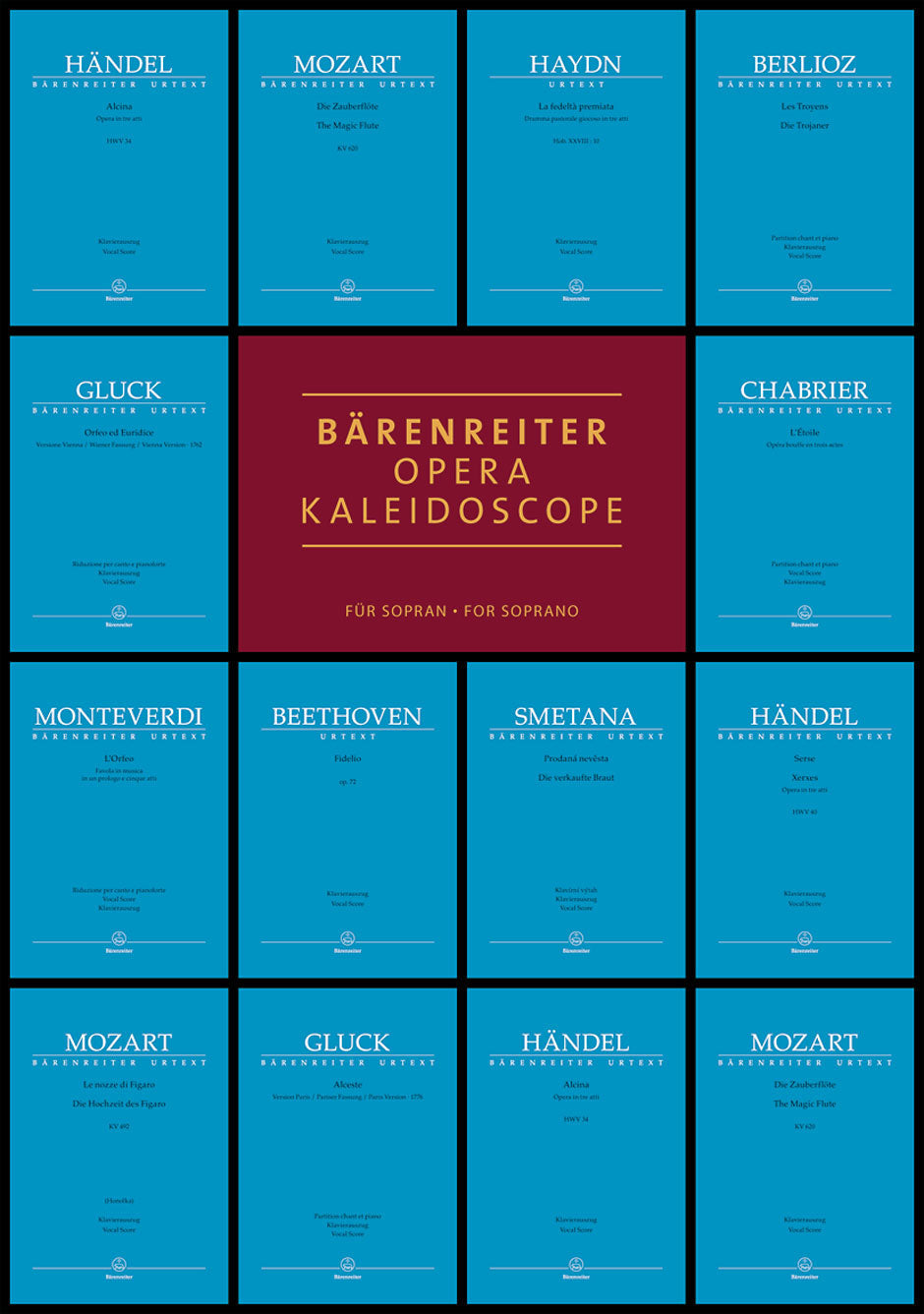 Barenreiter Opera Kaleidoscope for Soprano - Various Barenreiter BA8828