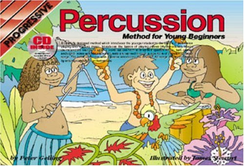 Progressive Percussion Method For Young Begin Bk/CD