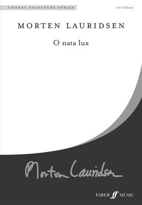 O NATA LUX SATB