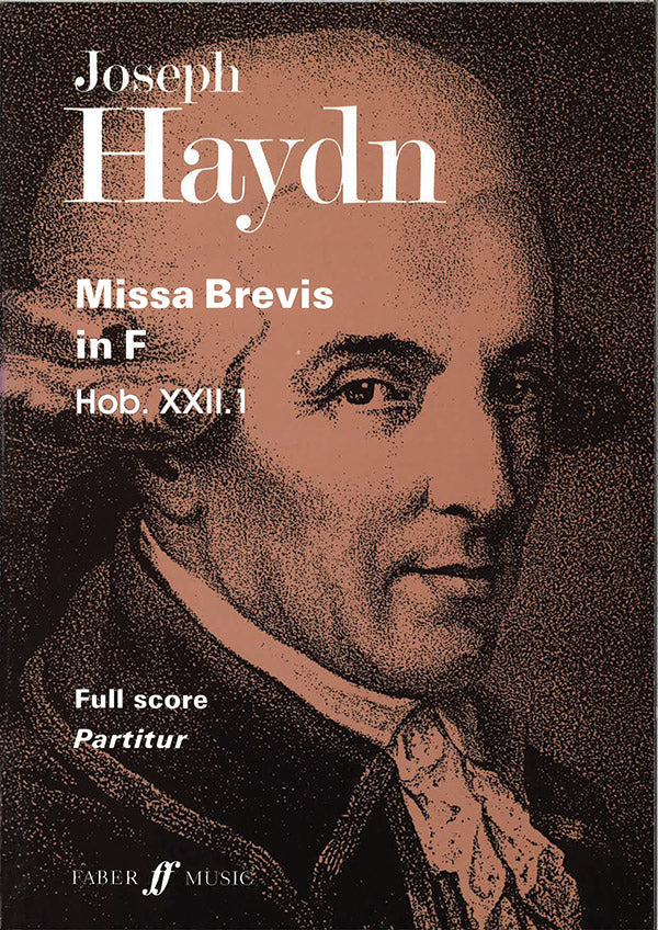 MISSA BREVIS HOB XXII:1 (2 SOPRANO SOLI SATB CHORUS & ORCHESTRA) (FULL SCORE) - Faber 0571514499