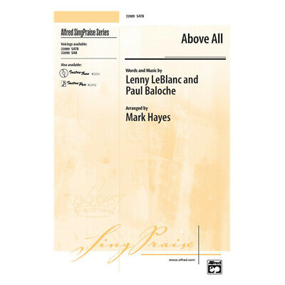 Above All SATB