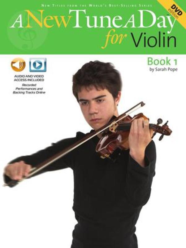 A New Tune a Day Book 1 - Violin/Audio Access Online/DVD Boston Music 14022770 BM11396R