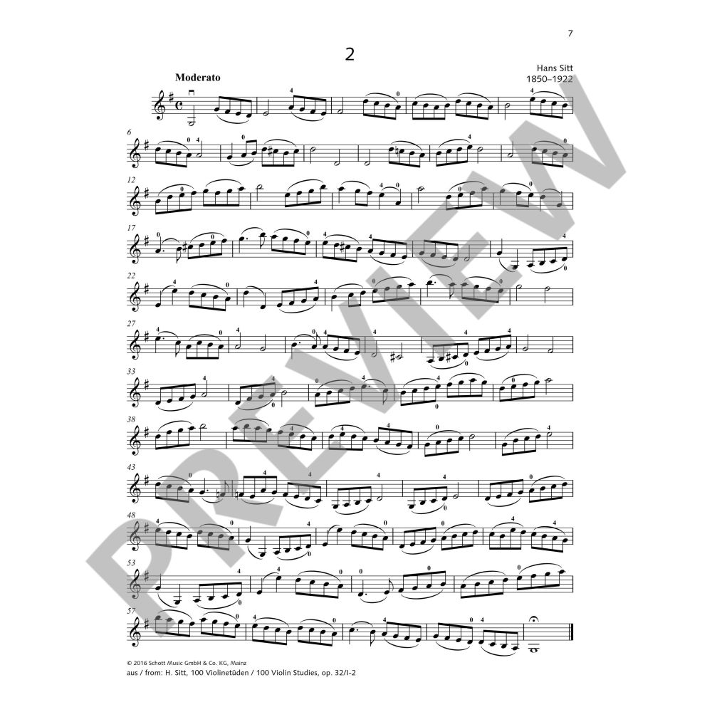 Violin Studies - The 100 Most Essential Studies