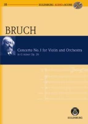Concerto No 1 Op 26 Study Score Bk/Cd