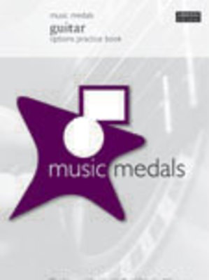 Music Medals Options Practice Book Guitar