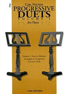 Progressive Duets Volume 1 - Various - Flute Larry Clark Carl Fischer Flute Duet