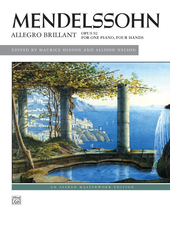 Mendelssohn Allegro Brillant Op 9 No 2 Piano Duet