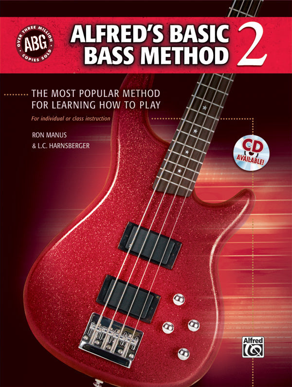 ALFREDS BASIC BASS METHOD 2 BK & CD