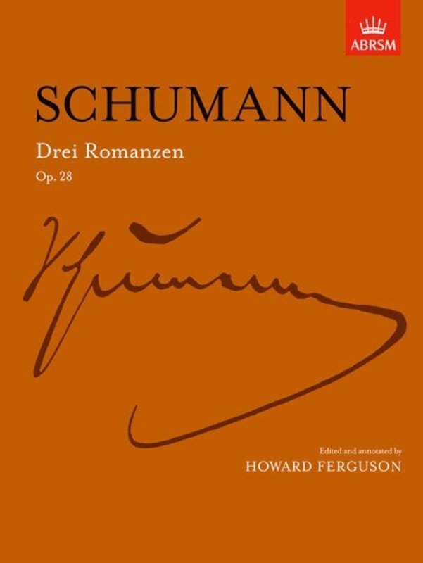 Schumann Drei Romanzen Op 28  for Piano