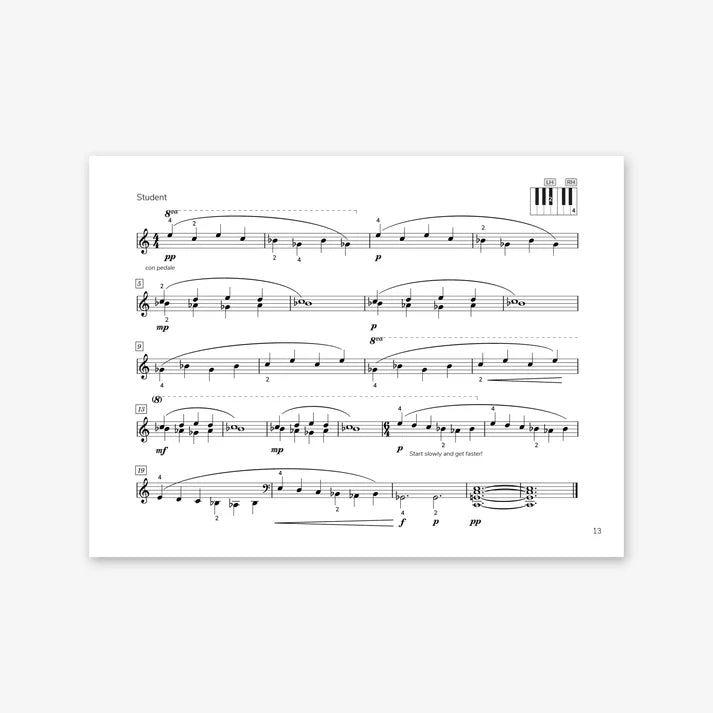 Here Comes Treble - Tuneful Rote Pieces for the Developing Pianist