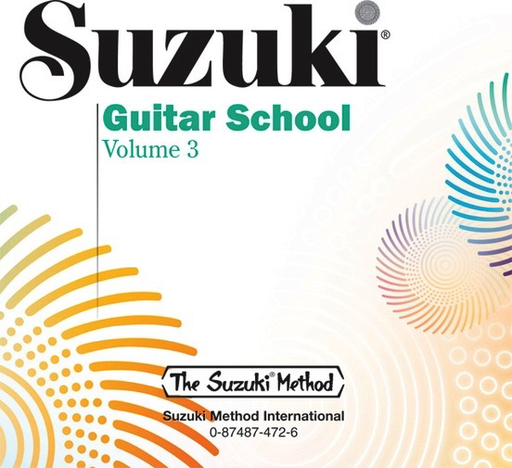 Suzuki Guitar School Volume 3 CD