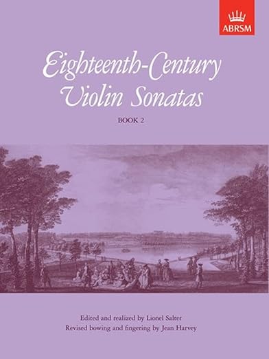 18th Century Violin Sonatas Book 2 Violin/Piano