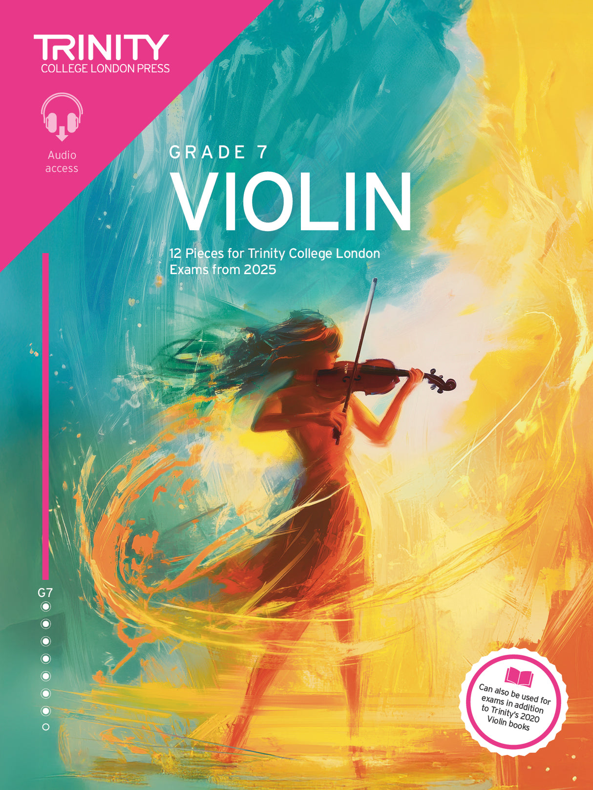 Trinity Violin from 2025 Grade 7 Book with Online Audio