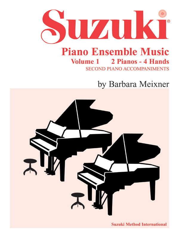 Suzuki Piano Ensemble Music Volume 1 for Piano Duo