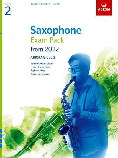 ABRSM Saxophone Exam Pack from 2022 Grade 2