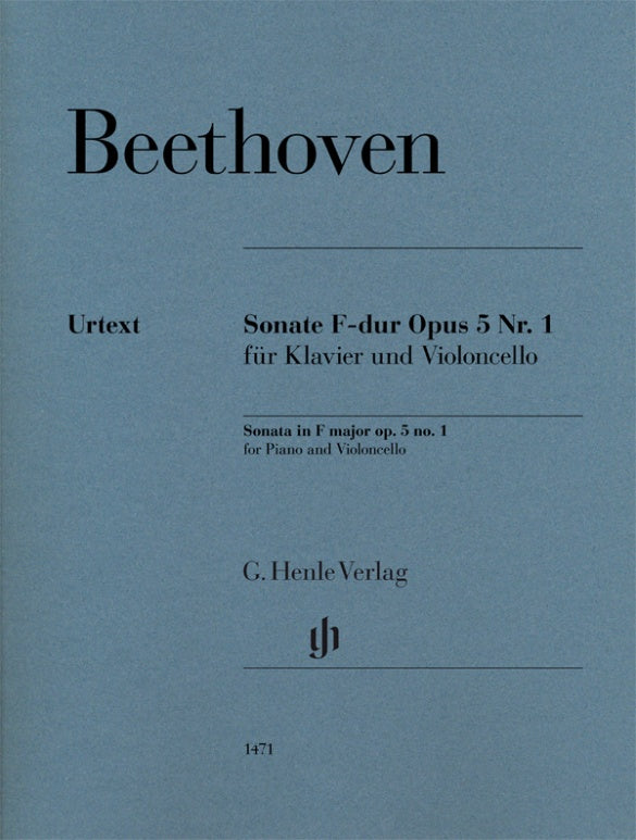 Beethoven Cello Sonata in F Major Op 5 No 1