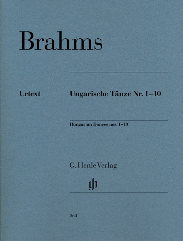 Brahms - Hungarian Dances 1-10 - Piano Solo Henle HN560