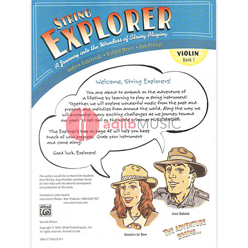 String Explorer Book 1 - Violin Book/ECD