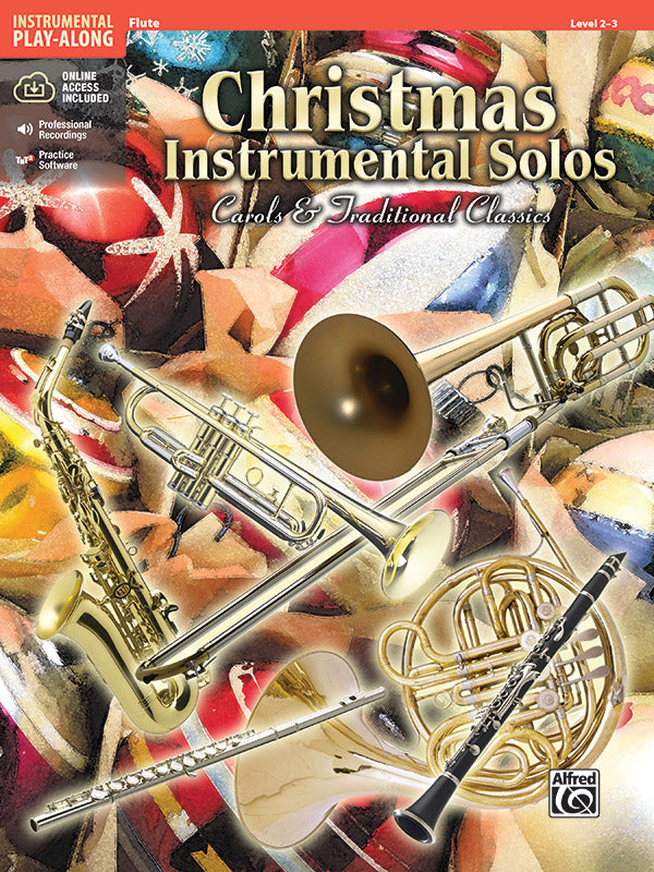 CHRISTMAS SOLOS TRAD. CAROLS FLUTE BK/CD