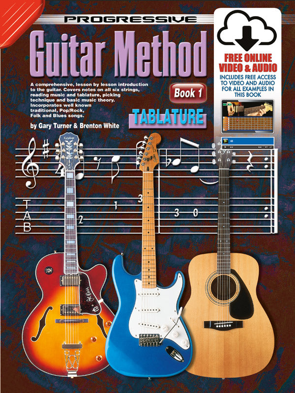 Progressive Guitar Meth TAB Version Book/OA