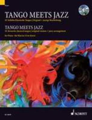Tango Meets Jazz Piano Book/Cd