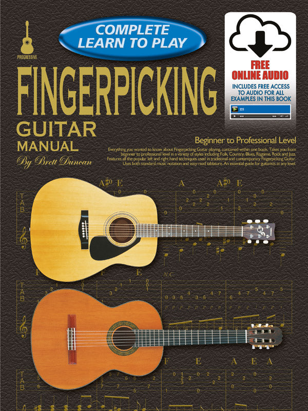 Complete Learn to Play Fingerpicking Guitar Bk/OLA