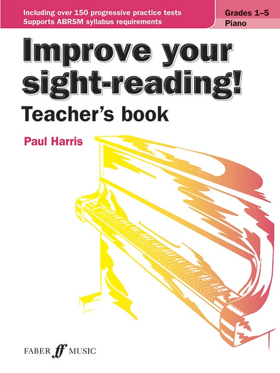 Improve Your Sight Reading Piano Teachers Book