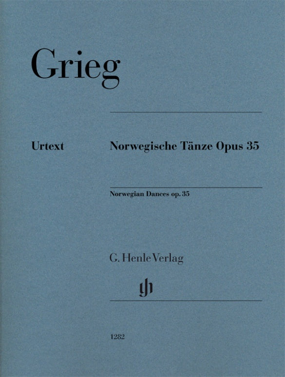 Grieg - Norwegian Dances Op35 - Piano Solo Henle HN1282