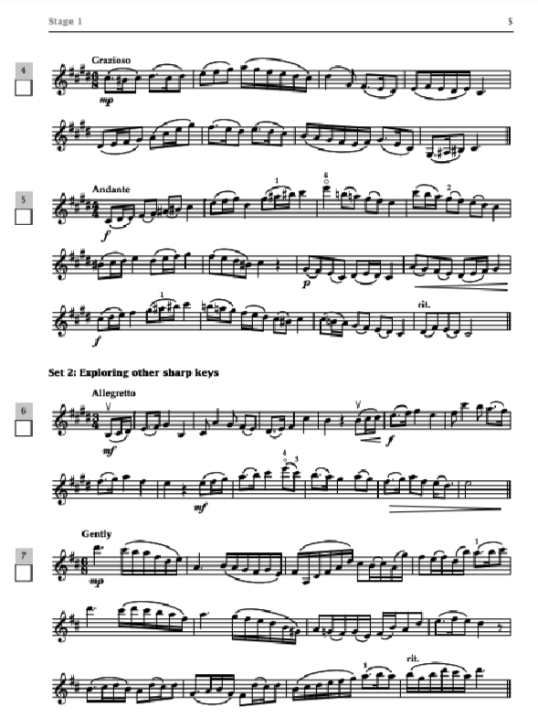 Improve Your Sight Reading Violin Grade 6