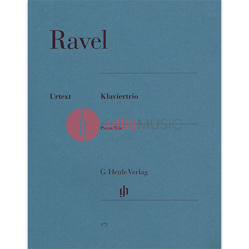 Ravel Piano Trio Set of Parts