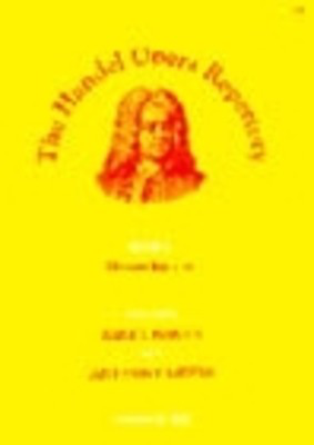 Handel Opera Repertory Book 1 Mezzo Soprano