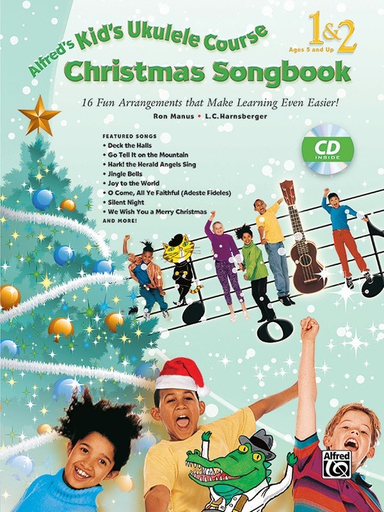 Alfreds Kids Ukulele Course Christmas Sngbk