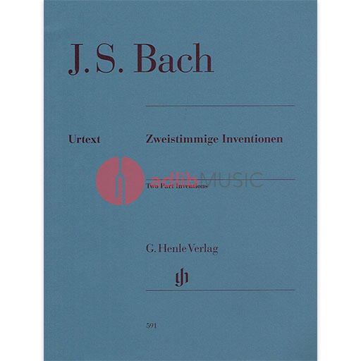 Bach - Two Part Inventions - Piano Henle HN591