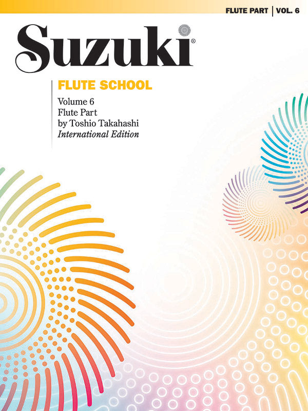 Suzuki Flute School Volume 6 Flute Part