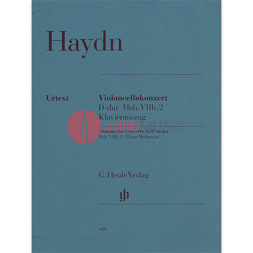 Concerto for Cello in D major Hob VIIb:2 Cello/Pno