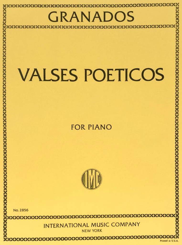 Valses Poeticos for Piano Solo IMC2856