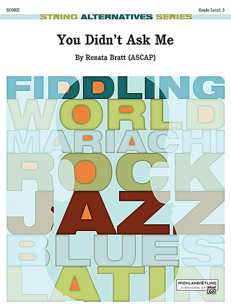 YOU DIDN'T ASK ME SO GR3 BRATT RENATA