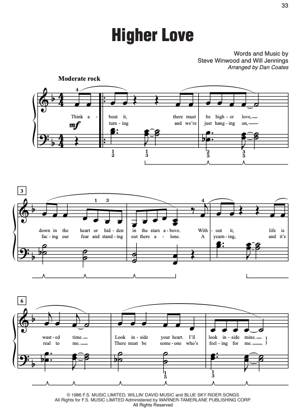 Simply Rock 80s EasyPiano - Coates - Alfred