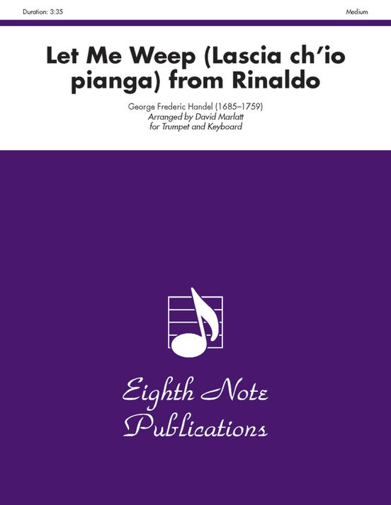 Let Me Weep from Rinaldo Trumpet/Piano