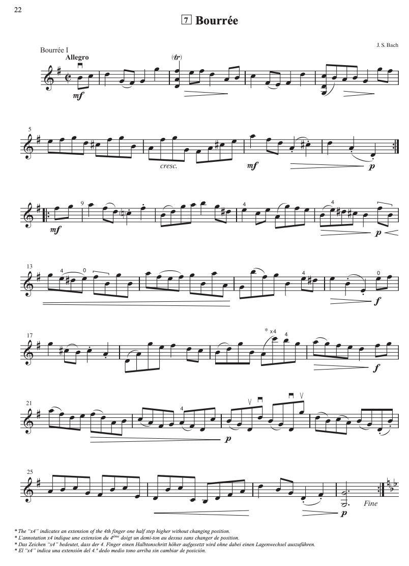 Suzuki Violin School Book/Vol. 3 International Edition - Violin Part with CD 48728