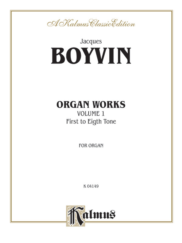 ORGAN WORKS BK 1