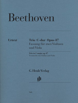Trio in C major Op 87 2 Violins/Viola