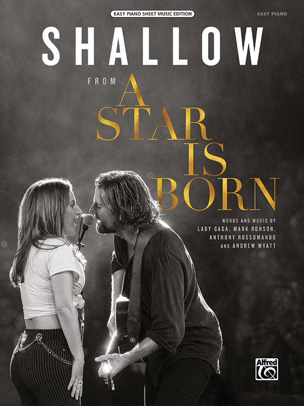 Shallow from A Star is Born Easy Piano S/S - Gaga Lady Gero Tom Alfred 47843