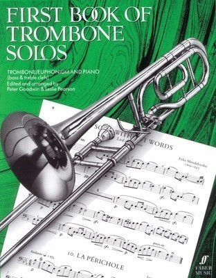 First Book of Trombone Solos Trombone/Piano