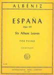 Albeniz Espana Op 165 Piano Solo