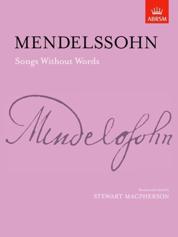 Mendelssohn Songs without Words Piano