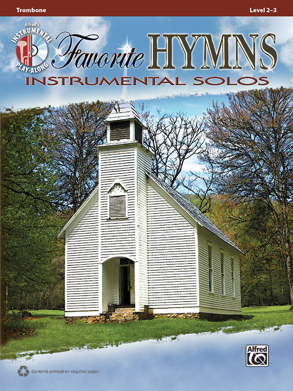 Favorite Hymns Instrumental Solos Trombone Book/CD